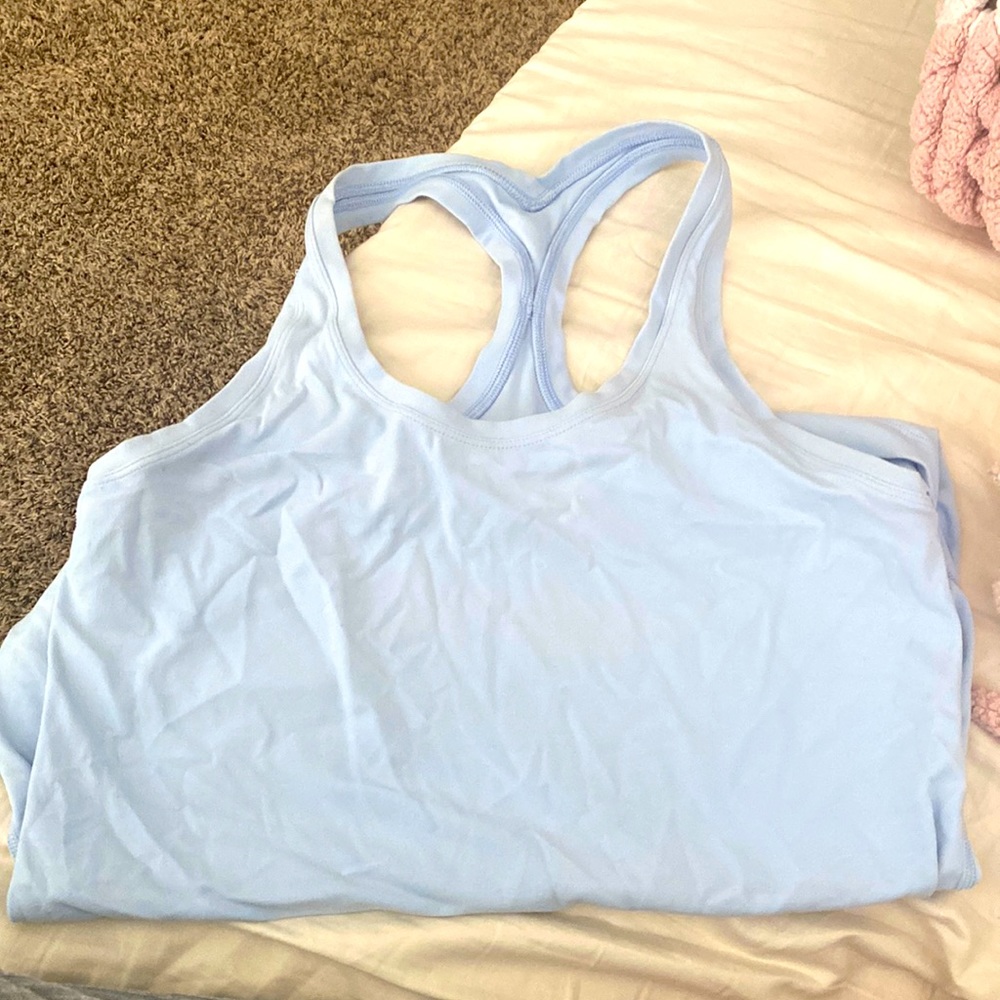 Lululemon Light Blue Cool Racerback Tank